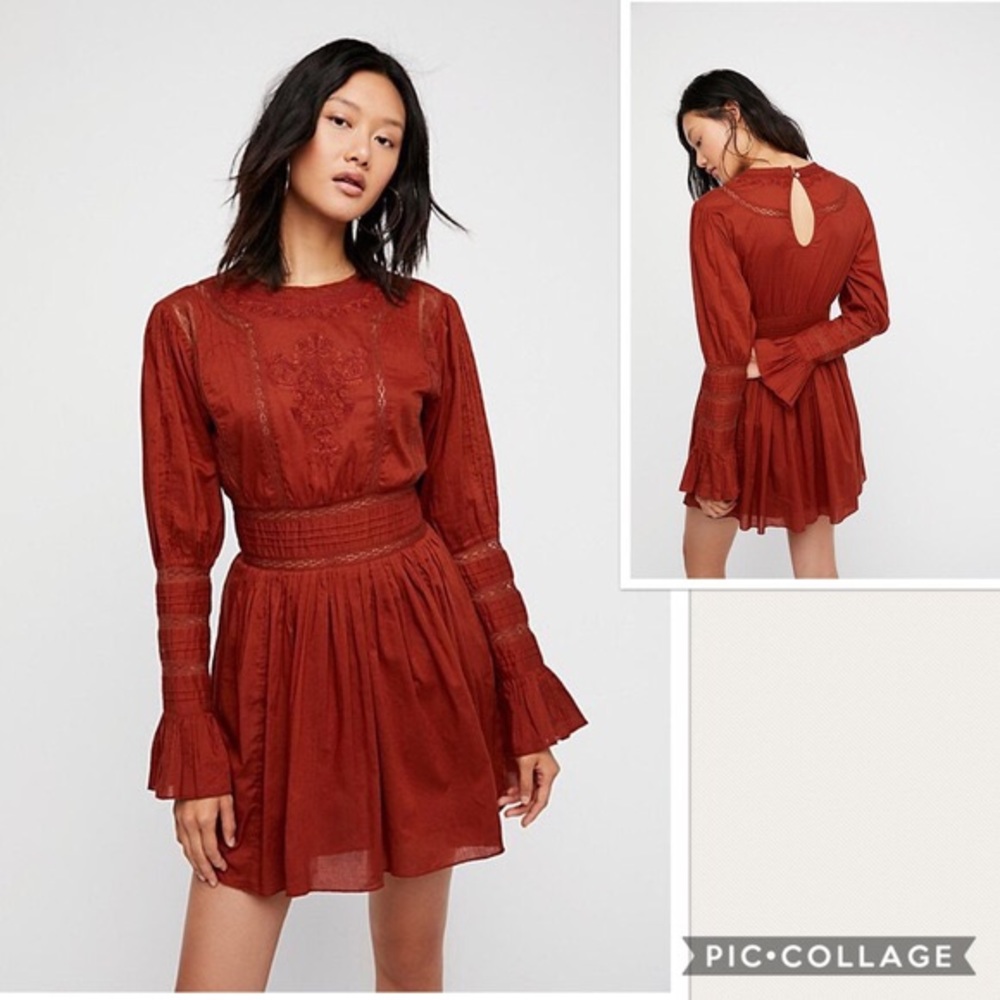 Free People Victorian Waisted Dress